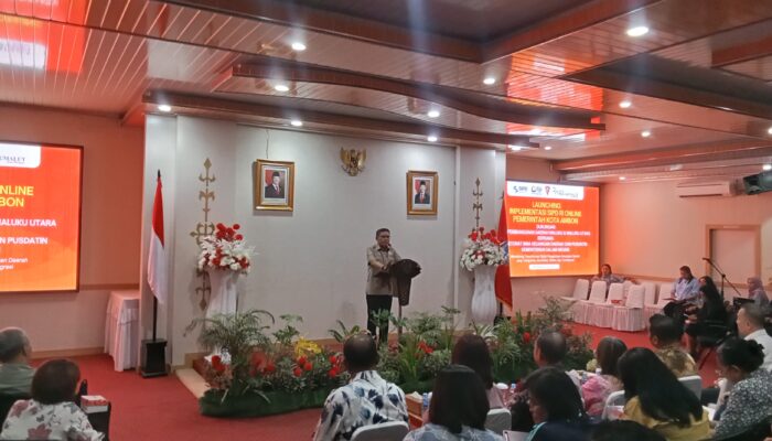 Pemerintah Kota Ambon Luncurkan SIPD RI Online, Perkuat Tata Kelola Keuangan