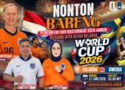 Dubes Belanda Ikut Nobar Belanda Vs Swedia di Ambon, Walikota: Perkuat Semangat Persaudaraan