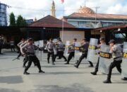 Polresta Ambon Gelar Lomba Dalmas Sambut Hari Bhayangkara ke-80