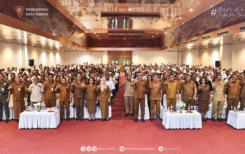 930 CPNS Kota Ambon Ikut Latihan Dasar, Dibentuk Jadi Agen Perubahan Birokrasi
