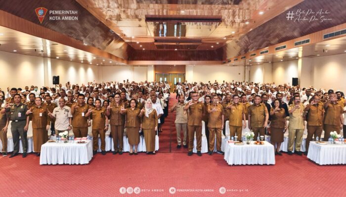 930 CPNS Kota Ambon Ikut Latihan Dasar, Dibentuk Jadi Agen Perubahan Birokrasi