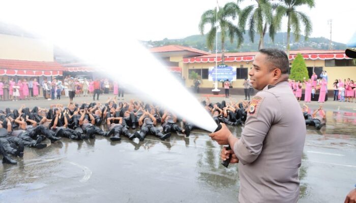 127 Personel Polresta Ambon Naik Pangkat di Periode 1 Juli 2026