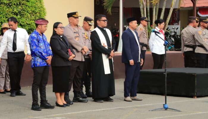 Sambut Hari Bhayangkara ke-80, Polresta Ambon Gelar Doa Bersama Lintas Agama