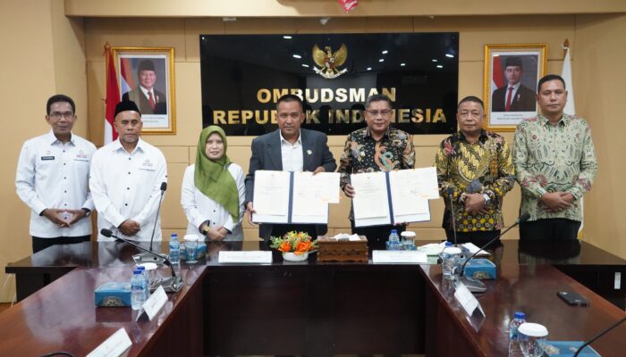 Pemkot Ambon dan Ombudsman RI Tandatangani Nota Kesepakatan, Wujudkan Pelayanan Prima