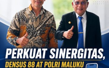 Densus 88 AT Polri Maluku Gandeng Pemkot Ambon Cegah Radikalisme; Awasi Penggunaan Gadget Remaja