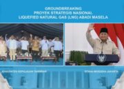 Presiden Prabowo Resmikan Groundbreaking Blok Masela, Proyek Energi Rp390 Triliun Dimulai