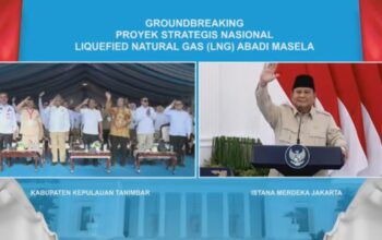 Presiden Prabowo Resmikan Groundbreaking Blok Masela, Proyek Energi Rp390 Triliun Dimulai