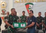 Wakil Uskup OCI Kunjungi Yon TP 821/ Satria Bupolo