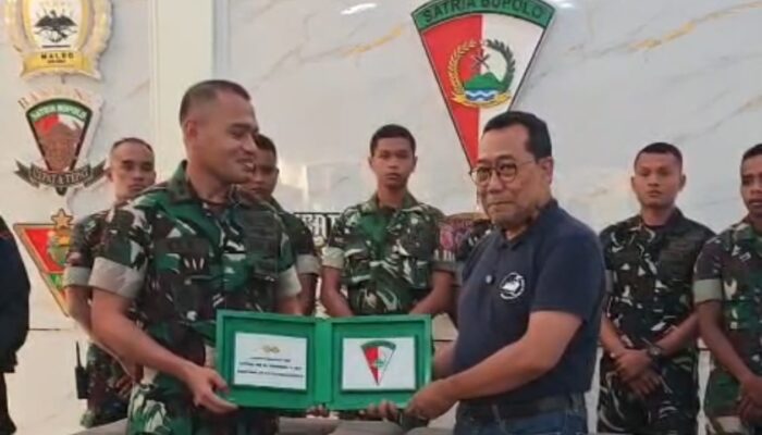 Wakil Uskup OCI Kunjungi Yon TP 821/ Satria Bupolo