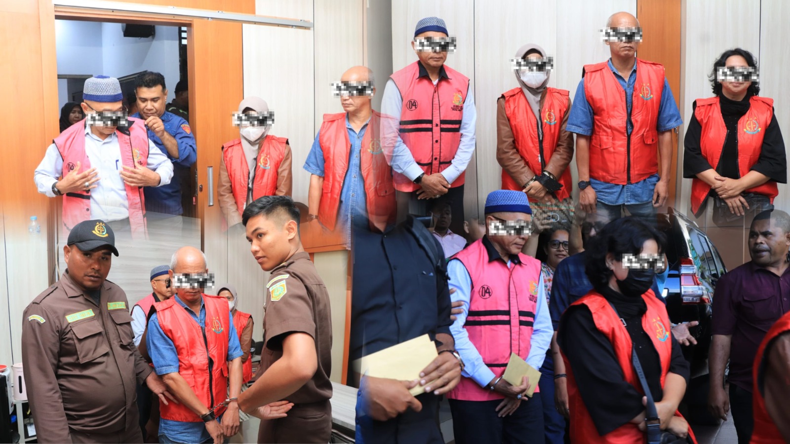 Penahanan Tersangka Jalan Danar-Tetoat