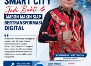 Prestasi Smart City Bukti Ambon Makin Siap Bertransformasi Digital