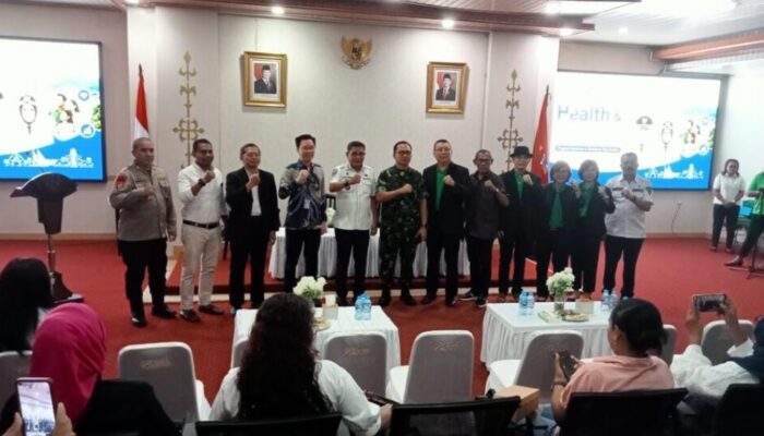 Begini Pesan Walikota Ambon di Acara Health and Financial Talk
