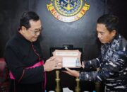 Aslog Kodaeral IX Terima Kunjungan Wakil Uskup TNI/Polri, Perkuat Kerukunan Beragama
