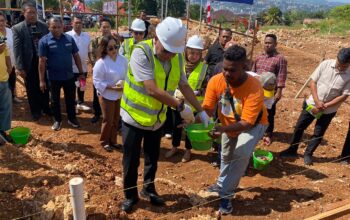 Pembangunan 169 Rumah Subsidi di Ambon Mulai Dikerjakan; Ini Pesan Walikota