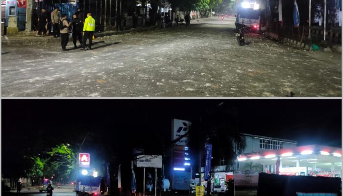 LAPOR PAK! Baku Lempar di Pohon Pule