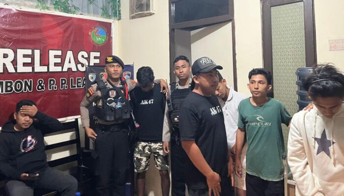Patroli di Pantai Hongkong Desa Poka, Polisi Amankan 4 Pemuda Pemakai Sinte
