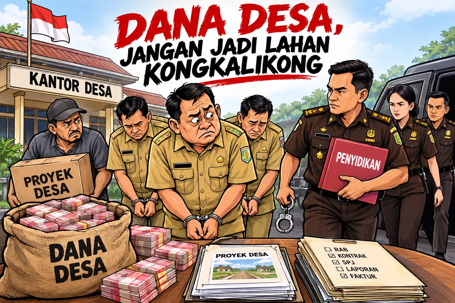 Animasi Korupsi ADD/DD