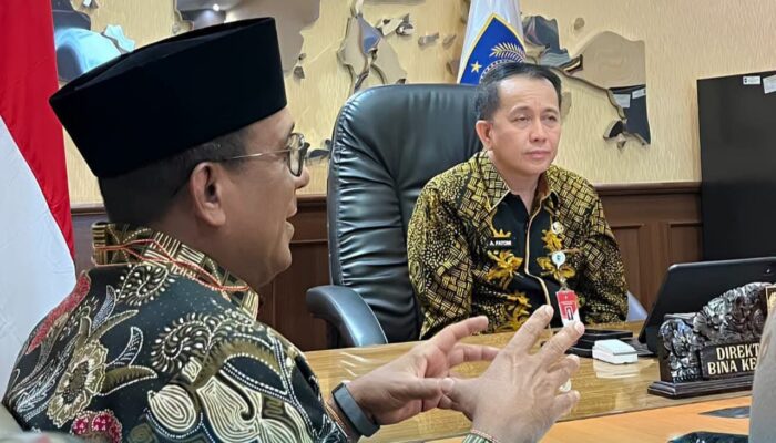 Bupati Zulkarnain Temui Dirjen Bina Keuangan Daerah; Perkuat Koordinasi Keuangan untuk Pembangunan Malteng