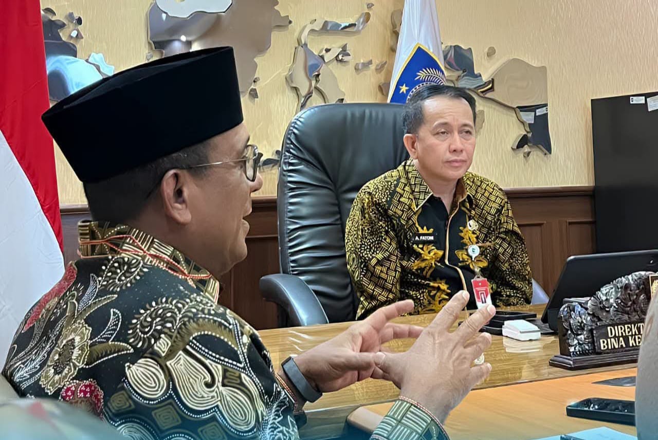 Temui Dirjen Bina Keuangan Daerah Kemendagri