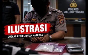Diduga Terlibat Narkoba, Oknum Anggota Polres Maluku Tengah Terancam Dipecat