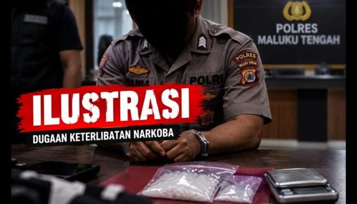 Diduga Terlibat Narkoba, Oknum Anggota Polres Maluku Tengah Terancam Dipecat