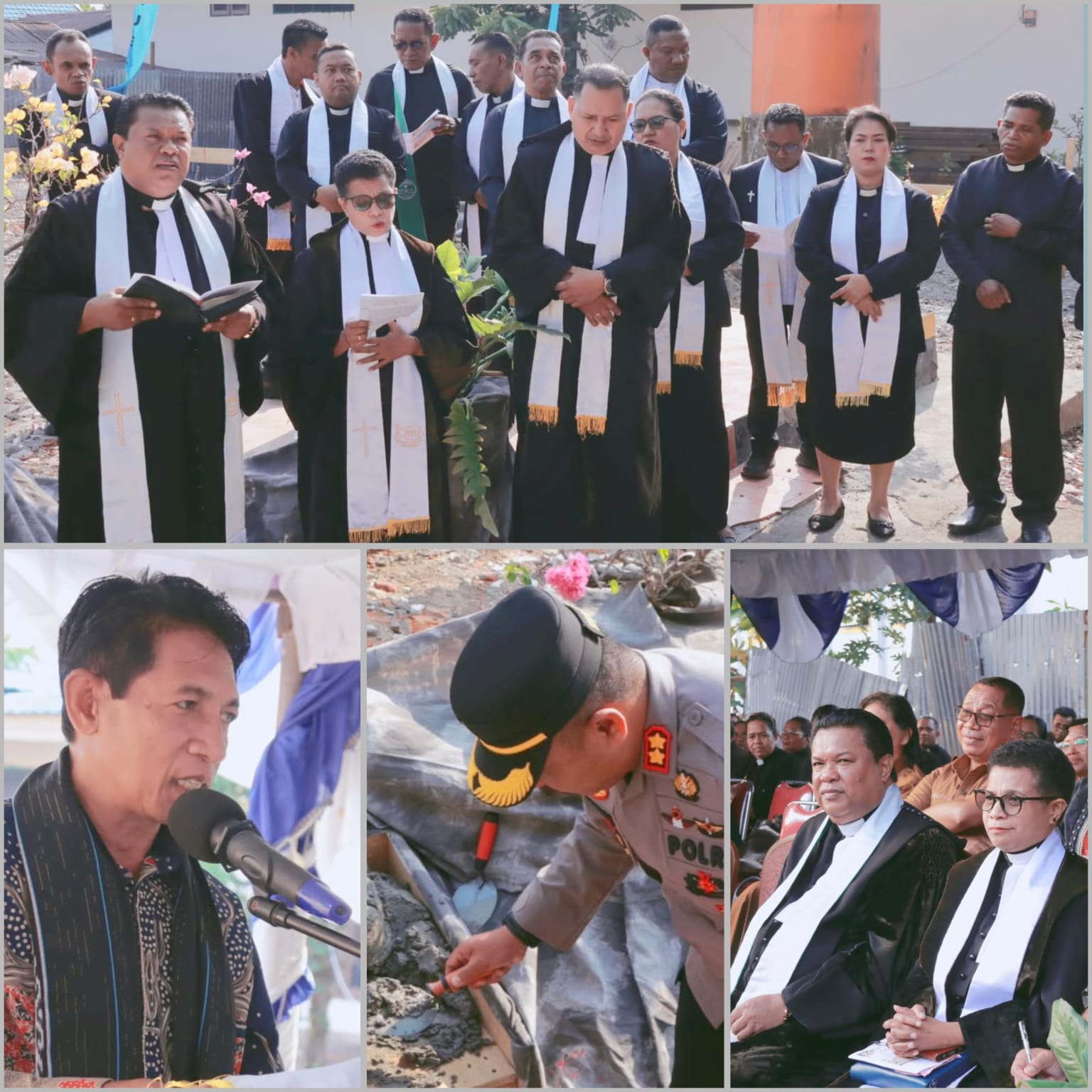 Peletakan Batu Pertama Pastori