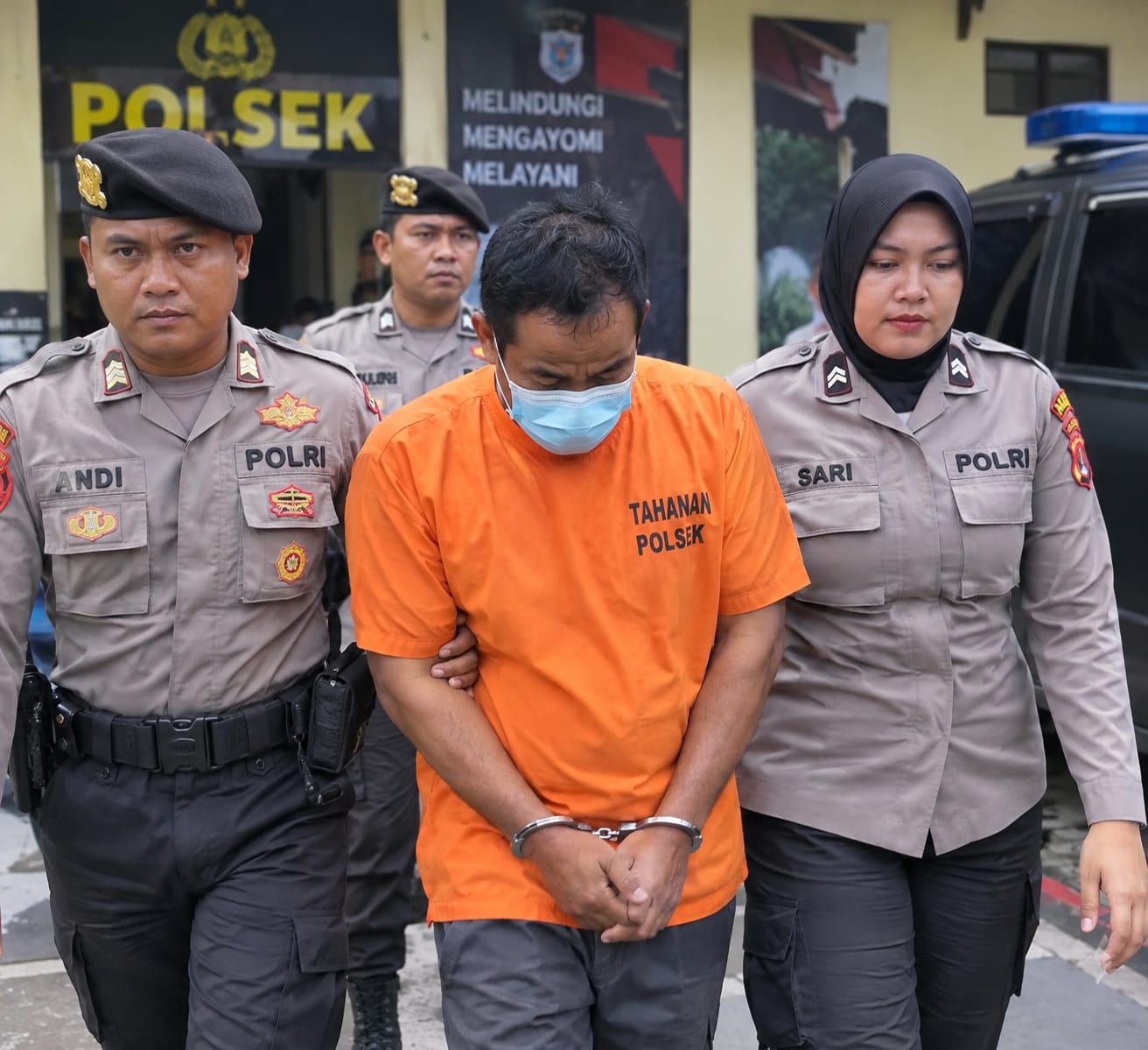 Ditahan Polisi