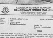 Kasus Korupsi di Dinas Pendidikan Maluku Akhirnya Bergulir di Pidsus Kejaksaan