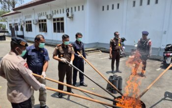 Pemusnahan Barang Bukti