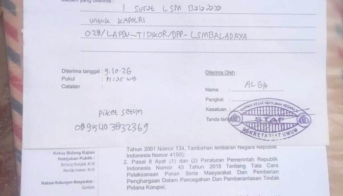 Proyek Fiktif Rp23,78 Miliar Balai Jalan Maluku Bergulir ke Mabes Polri dan Kejagung