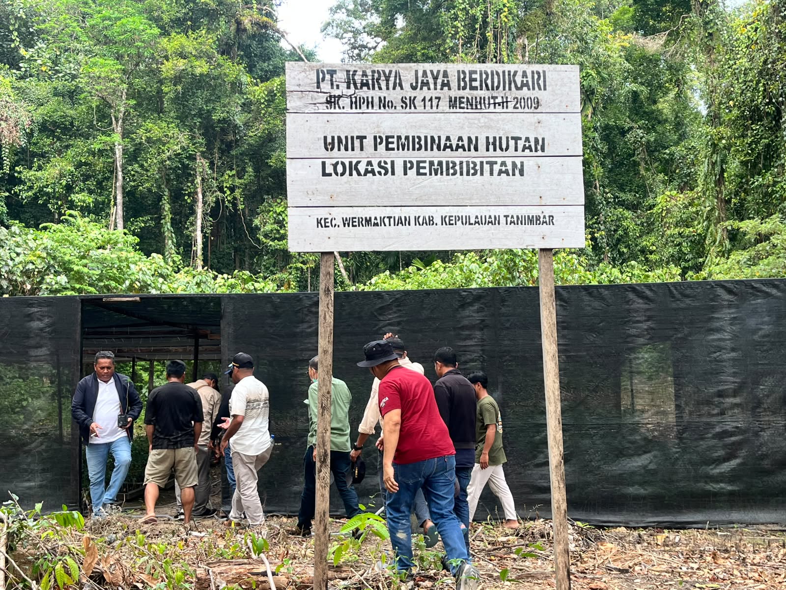 Lokasi HPH Yamdena