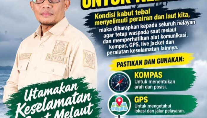 Kabut Asap Kepung Perairan SBT, Ketua DPRD Imbau Nelayan Utamakan Keselamatan