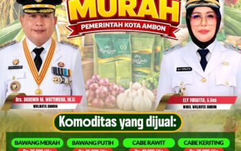Peringati Hari Pangan Sedunia dan Jaga Stabilitas Harga, Pemkot Ambon Gelar GPM