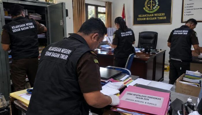 Kejari SBT Kembali Geledah Sejumlah Titik, Tindaklanjuti Kasus Revitalisasi Pendidikan