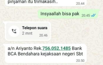 MODUS PENIPUAN