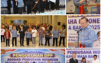 Shinta Kamdani Resmi Kukuhkan DPP APINDO Maluku di Ambon