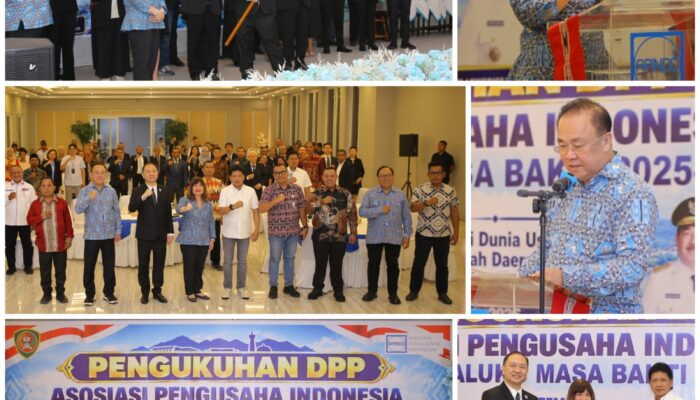Shinta Kamdani Resmi Kukuhkan DPP APINDO Maluku di Ambon