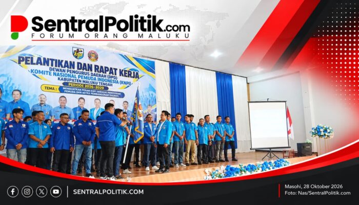 Pelantikan KNPI Malteng, La Hamidun Tegaskan Independensi Organisasi