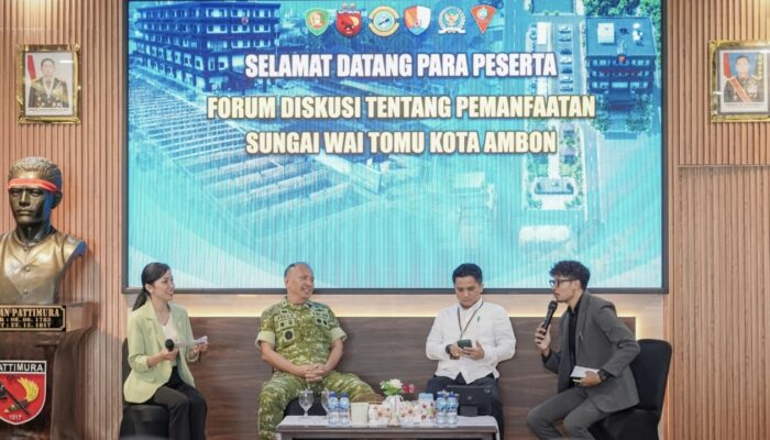 Pangdam Pattimura Hentikan Sementara Pembangunan di Sungai Waitomu, Tunggu Selesai Perizinan