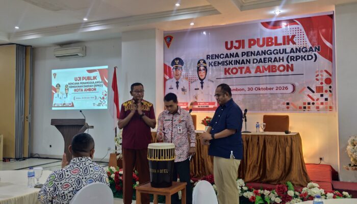 Pemkot Ambon Rampungkan Rencana Penanggulangan Kemiskinan Daerah 2026‑2030
