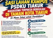 Perkuliahan PSDKU Unpatti di Tiakur Lumpuh Total, Warga Sasi Tanah dan Kampus